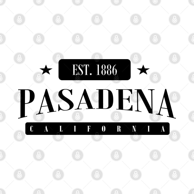 Pasadena Est. 1886 Standard Black by MistahWilson