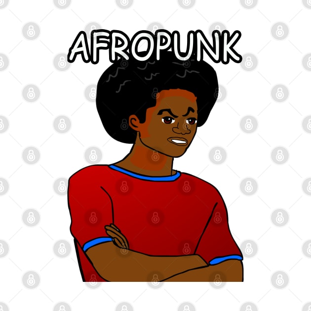 AFROPUNK STYLE TEE by rogersentertainment