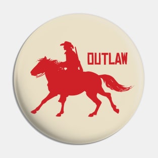 Riding Outlaw • Red Dead II Pin