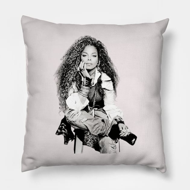 Janet - Young Love Pillow by Xposure