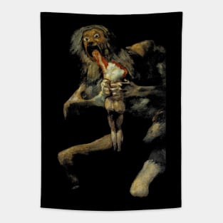 Saturn Devours His Son Tapestry