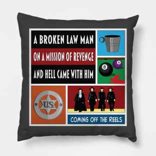 Tombstone Haiku Art Pillow