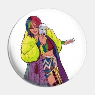 Asuka Asian Face Pin