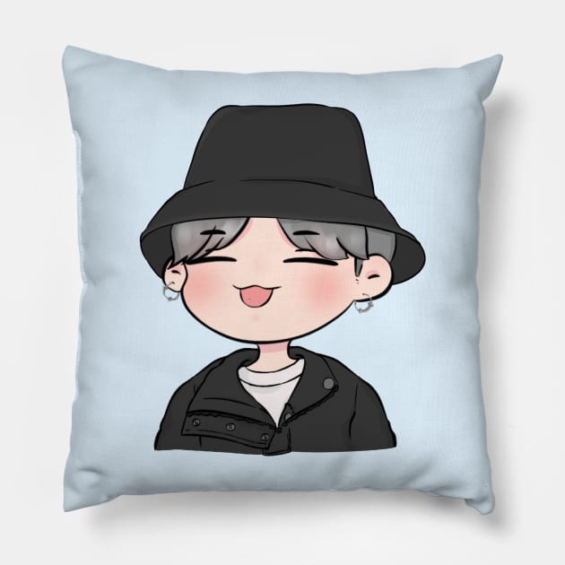 Yoongi Pillow by aextheticxtrash