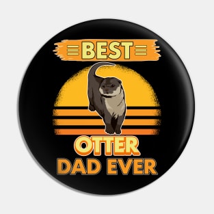 Sea Otter Best Otter Dad Ever Pin