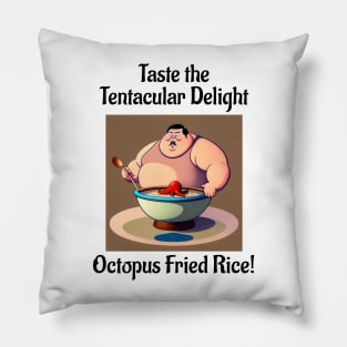 Octopus Fried Rice Pillow