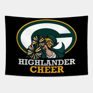 Highlander cheer Tapestry