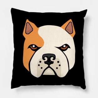 Bulldog face Pillow