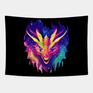 Summoner And The Summoned Dragon Tapestry