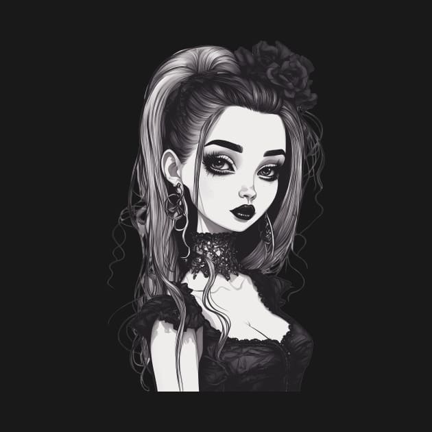 Goth Black is my Happy Color by animegirlnft