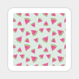 Fresh Summer Watermelon Fruit Magnet