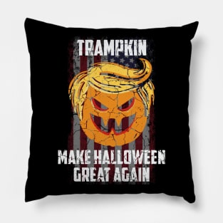 Trampkin Make Halloween Great Again tee design birthday gift graphic Pillow