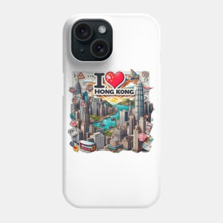 I Love Hong Kong Phone Case