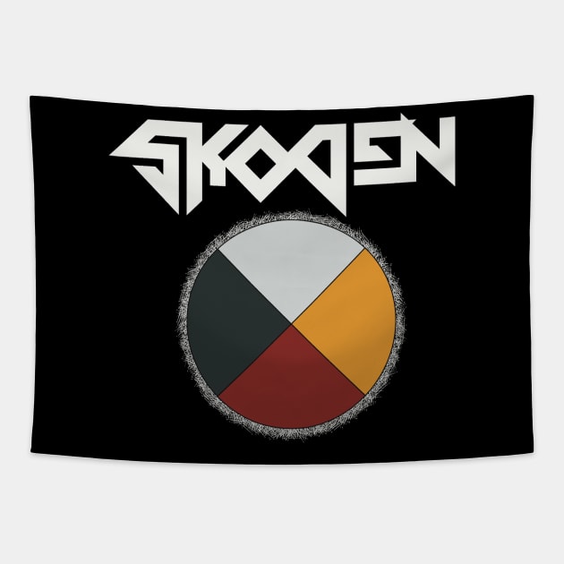 Skoden metal Tapestry by @johnnehill