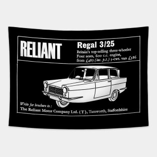 RELIANT REGAL 3/25 - advert Tapestry