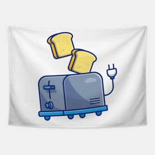 Toaster And Bread Tapestry