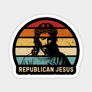 Republican-Jesus Magnet