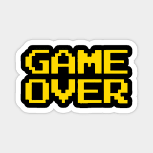 Game Over - Gamer Magnet