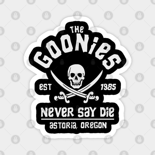 The Goonies Never Say Die Magnet by Search&Destroy
