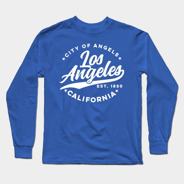 Vintage Los Angeles City of Angels California USA Long Sleeve T-Shirt