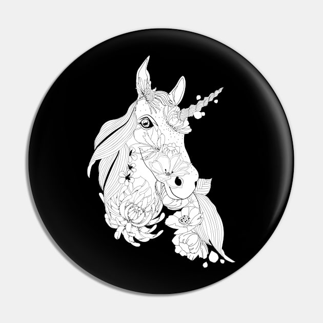 unicorn Pin by masslos