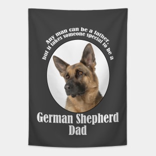 German Shepherd Dad Tapestry