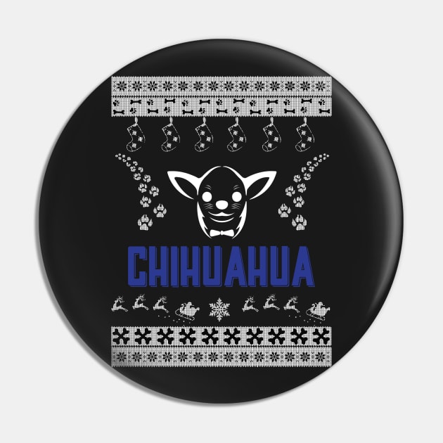 Merry Christmas CHIHUAHUA Pin by bryanwilly