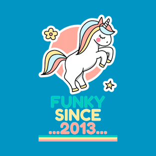2013 Unicorn Birthday Gift T-Shirt