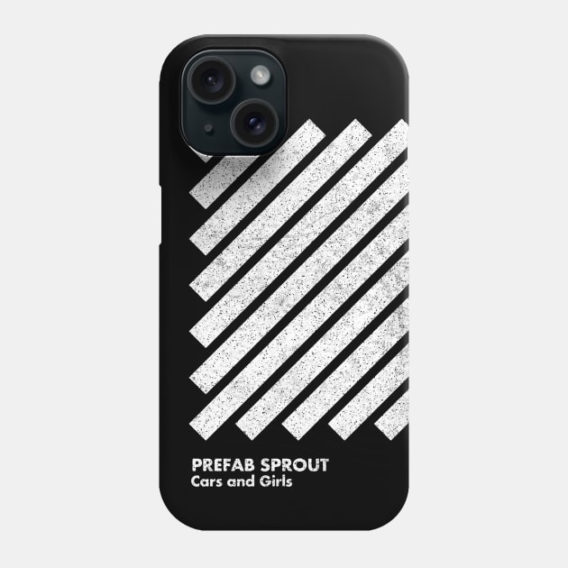 Prefab Sprout / Cars & Girls / Minimal Graphic Design Tribute Phone Case by saudade