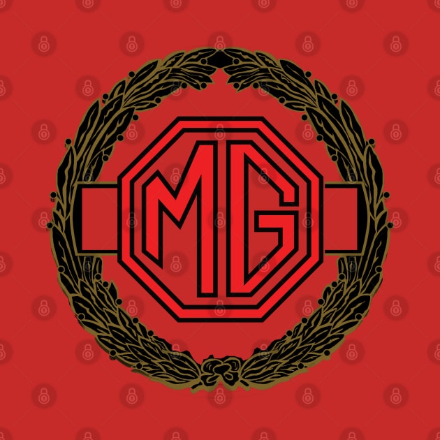 Vintage MG Wreath by Midcenturydave