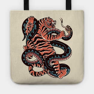 the duel tattoo Tote