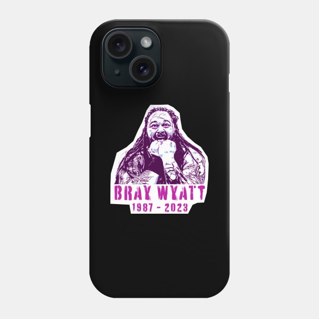 Bray Wyatt - RIP 1987-2023 Phone Case by Crocodile Store