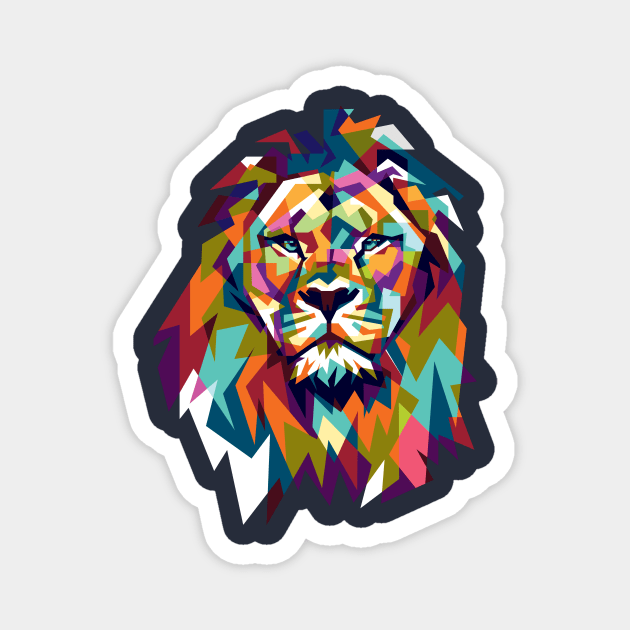 Lion King Magnet by King Tiger