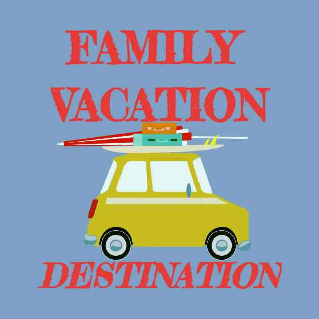 Family Vacation Destination Car Design by Jled