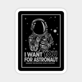 ASTRONAUT RECRUITING POSTER Magnet