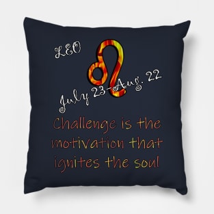 Leo Birthday Gifts for July & August Birthday Quotes Zodiac Sign Leo Pillow