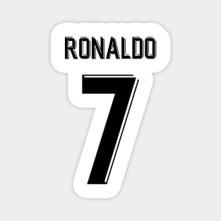 Christiano Ronaldo Madrid Jersey 2018 Magnet