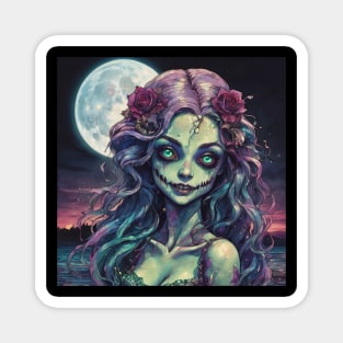 Zombie art design illustration Magnet