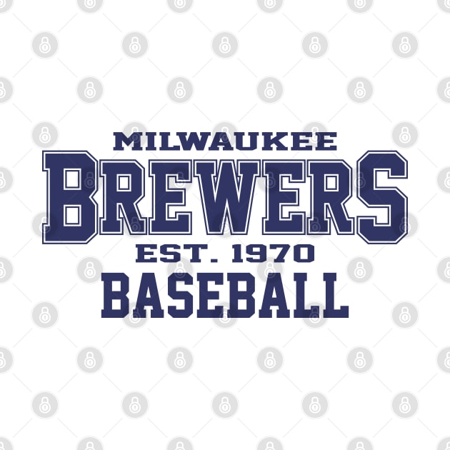 Brewers Milwaukee Baseball by Cemploex_Art