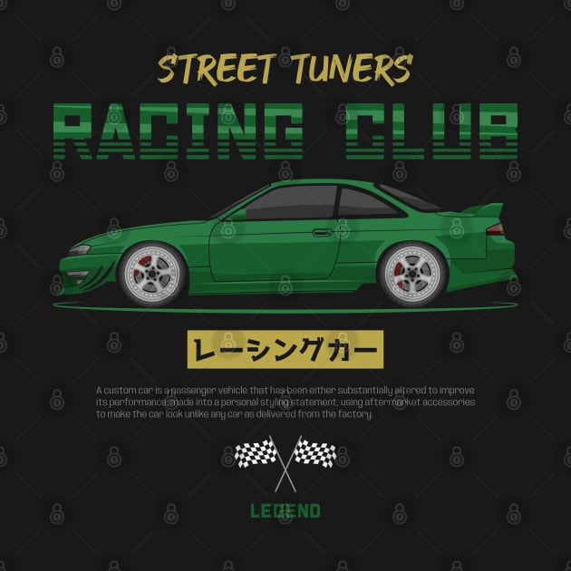 Tuner Green Kouki S 14 JDM by GoldenTuners