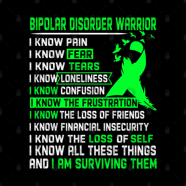 Bipolar Disorder Awareness Support Bipolar Disorder Warrior Gifts - Bipolar Disorder Awareness ...
