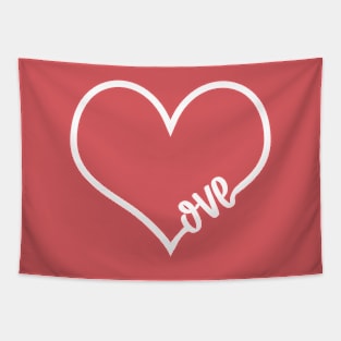 Love sign Tapestry