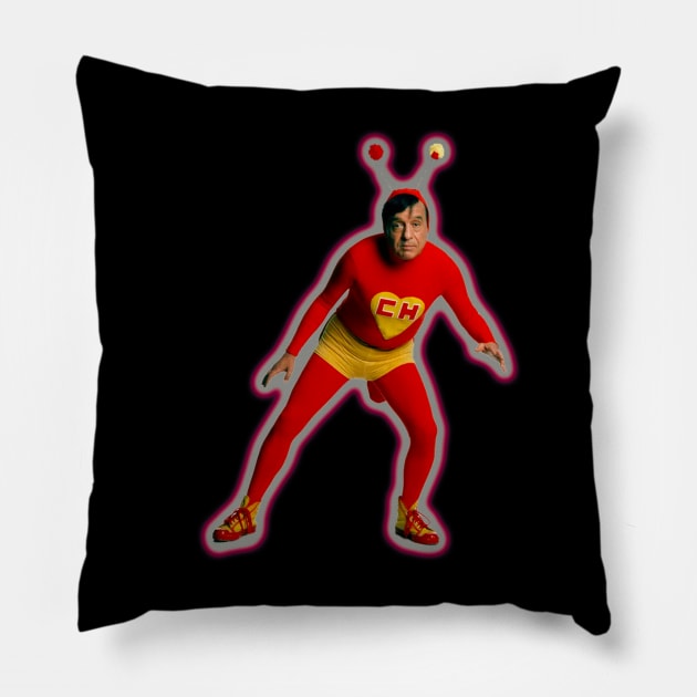 Chespirito el chapulin colorado Pillow by Digital GraphX