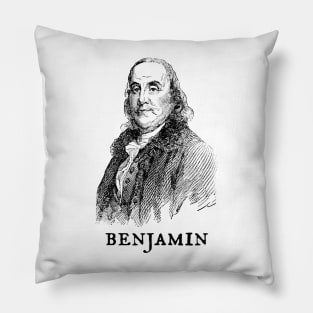 Benjamin Franklin Pillow