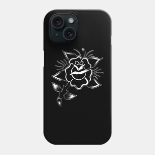 HomeSchoolTattoo Rose Phone Case