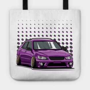 Purple spot Tote