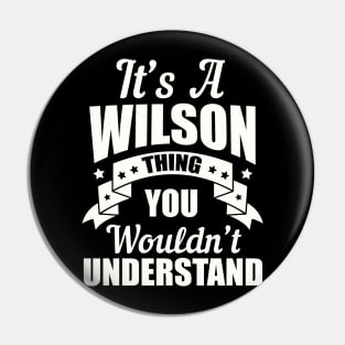 Wilson Thing Pin