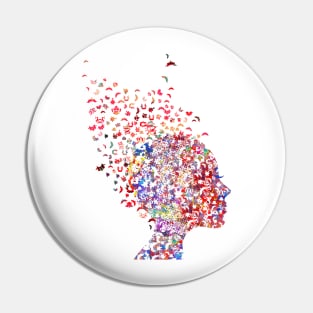 Mind and psychology Pin