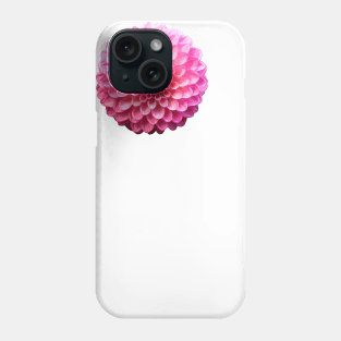 Dahlia flower art print Phone Case