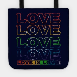 Gay Pride - Rainbow of Love Tote